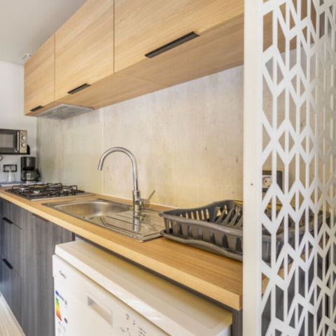 Mobilheim 6 Personen - Premium 3 Schlafzimmer