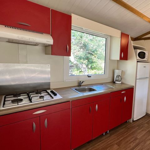 Chalet 6 Personen - Holzchalet 3 Zimmer Klimatisiert - Sonntag