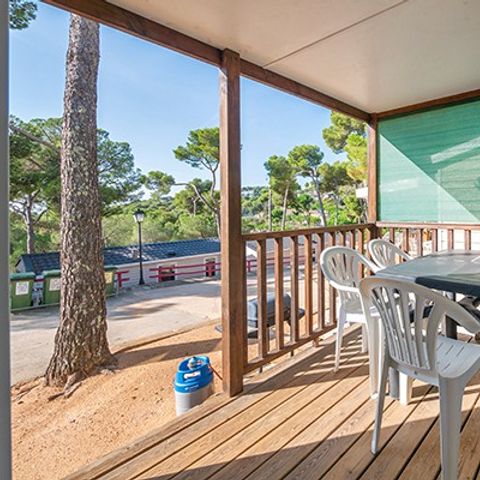 Mobilheim 4 personen - Classic | 2 Zi. | 4 Pers. | Einfache Terrasse