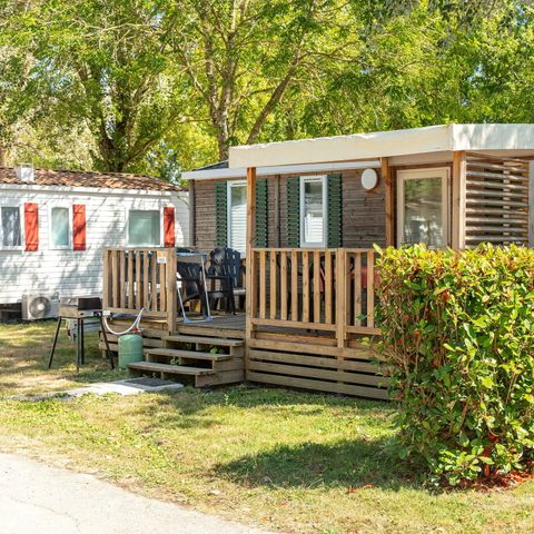 Mobilheim 6 personen - Mobilheim | Comfort | 3 Zi. | 6 Pers. | Erhöhte Terrasse | Clim.