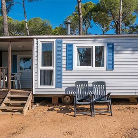 Mobilheim 4 Personen - Mobilheim | Classic | 2 Zi. | 4 Pers. | Einfache Terrasse