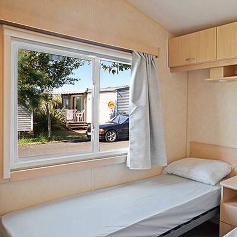 Mobilheim 6 Personen - Mobilheim | Comfort | 3 Zi. | 6 Pers. | Erhöhte Terrasse | TV