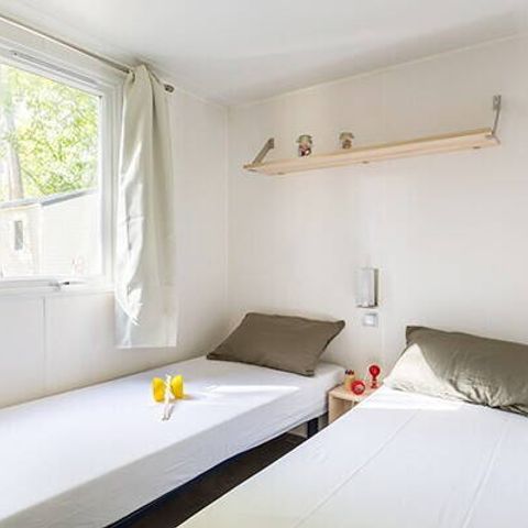 Mobilheim 4 Personen - Mobilheim | Comfort | 2 Zi. | 4 Pers. | Erhöhte Terrasse