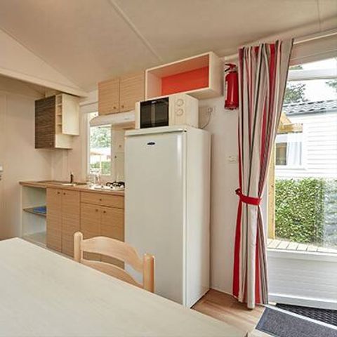 Mobilheim 2 Personen - Mobilheim | Classic | 1 Schlafz. | 2 Pers. | Hochterrasse | 1 Bad | TV