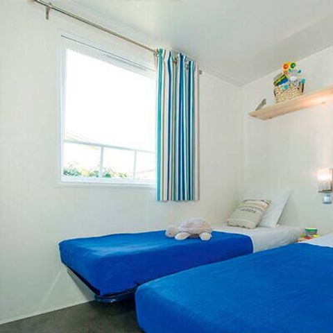 Mobilheim 6 Personen - Mobilheim | Comfort | 2 Zi. | 4/6 Pers. | Einfache Terrasse | Klim.