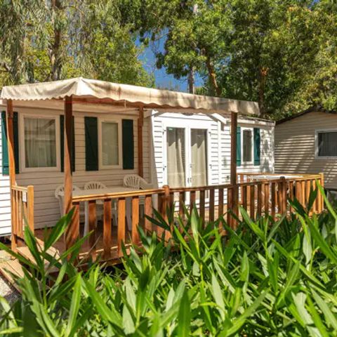 Mobilheim 8 Personen - Mobilheim | Classic | 3 Zi. | 6/8 Pers. | Erhöhte Terrasse | Klim.