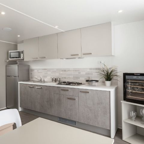 Mobilheim 7 Personen - Deluxe Cottage