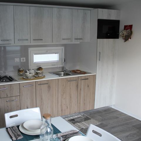 Mobilheim 7 Personen - Deluxe Cottage