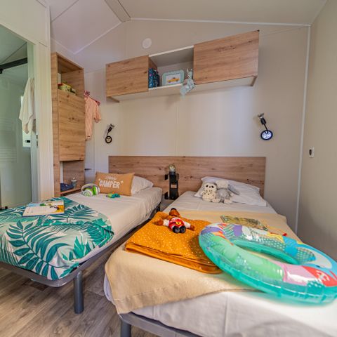 Mobilheim 4 Personen - PREMIUM JACUZZI