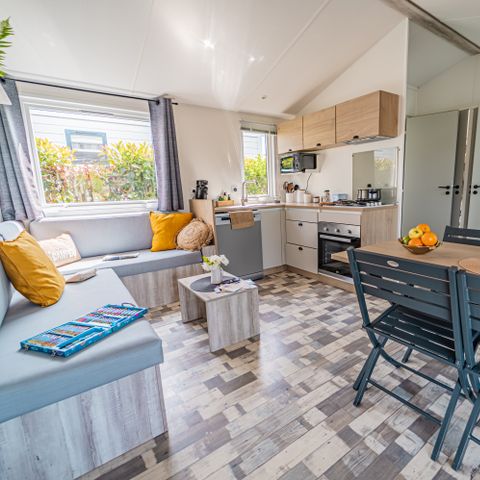 Mobilheim 6 Personen - PREMIUM JACUZZI