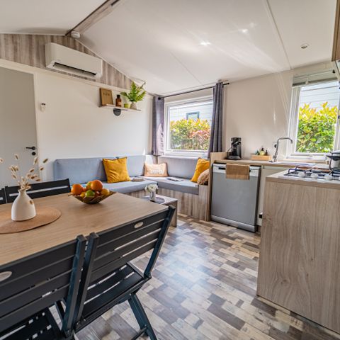Mobilheim 6 Personen - PREMIUM JACUZZI