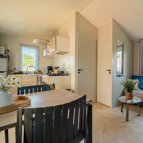 Mobilheim 5 Personen - Authentische 3-Zimmerwohnung 4/5 Personen + TV