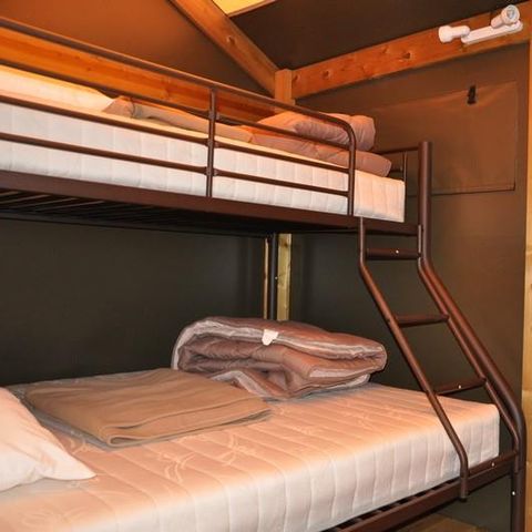 SafariZelt 5 Personen - LODGE, ohne Sanitäranlagen