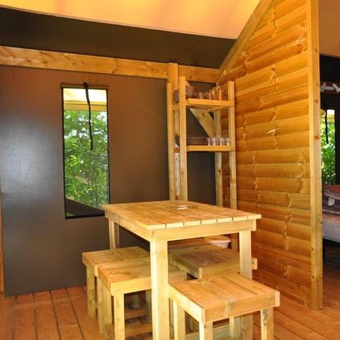 SafariZelt 5 Personen - LODGE, ohne Sanitäranlagen