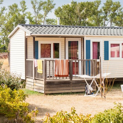 Mobilheim 6 personen - Classic | 2 Schlafz. | 4/6 Pers. | Kleine Terrasse