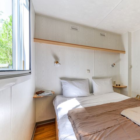 Mobilheim 4 personen - Comfort | 2 Zi. | 4 Pers. | Erhöhte Terrasse | Klim.
