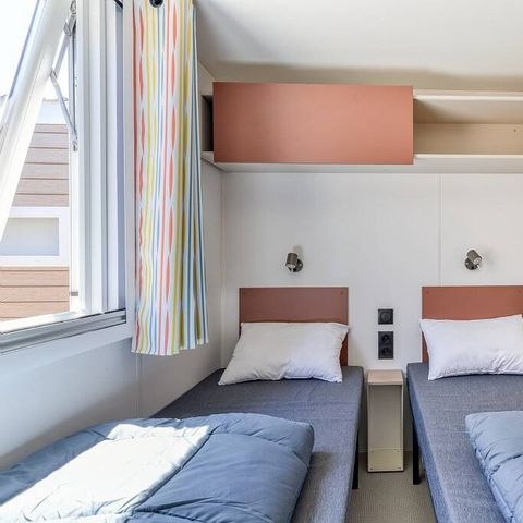 Mobilheim 6 Personen - Mobilheim | Premium Exclusive | 3 Zi. | 6 Pers. | Terrasse Lounge | Klima | TV