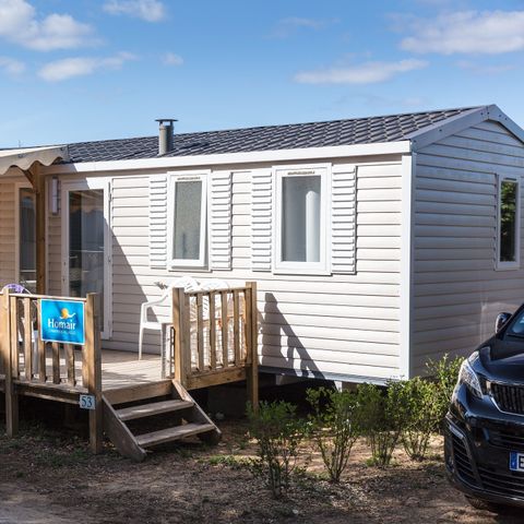 Mobilheim 6 personen - Comfort | 3 Zi. | 6 Pers. | Erhöhte Terrasse | Clim.