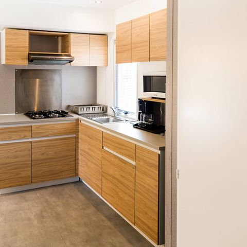 Mobilheim 4 personen - Mobilheim | Premium | 2 Zi. | 4 Pers. | Kleine Terrasse | Klim. | TV