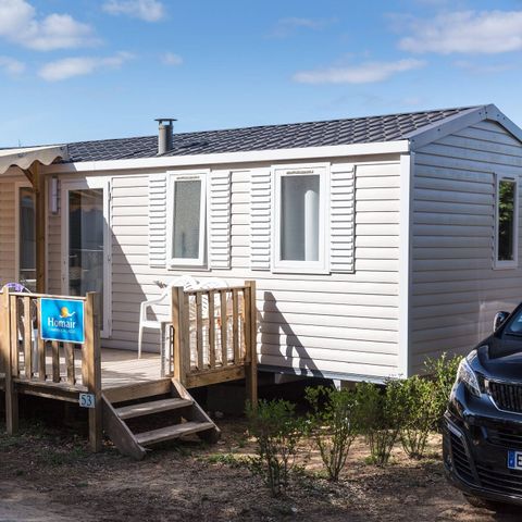 Mobilheim 6 personen - Mobilheim | Comfort | 3 Zi. | 6 Pers. | Erhöhte Terrasse | Clim.