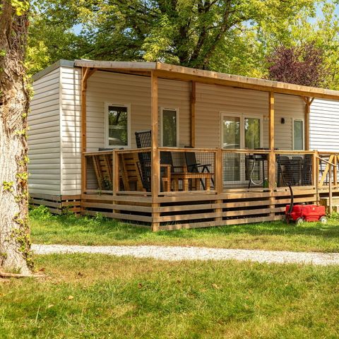 Mobilheim 8 personen - Mobilheim | Comfort | 4 Zi. | 8 Pers. | Terrasse Lounge | Outdoor-Küche