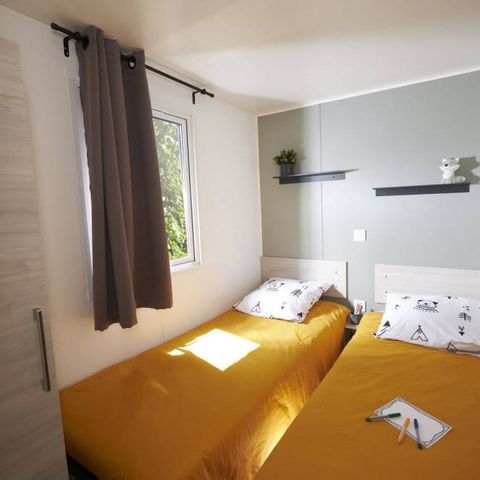 Mobilheim 4 personen - Mobilheim | Premium | 2 Zi. | 4 Pers. | Erhöhte Terrasse | Klim.