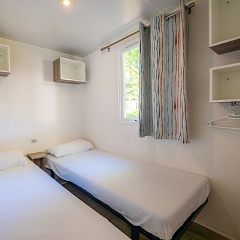 Mobilheim 6 Personen - Comfort | 3 Zi. | 6 Pers. | Erhöhte Terrasse