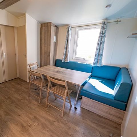 Mobilheim 6 Personen - Comfort | 3 Zi. | 6 Pers. | Erhöhte Terrasse