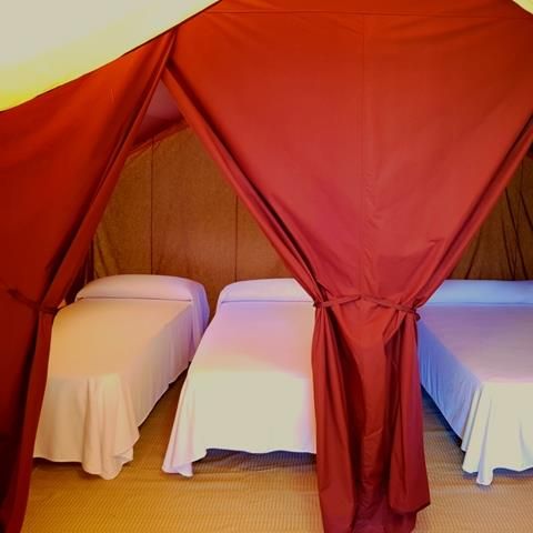 SafariZelt 4 Personen - Glamping Cobricel