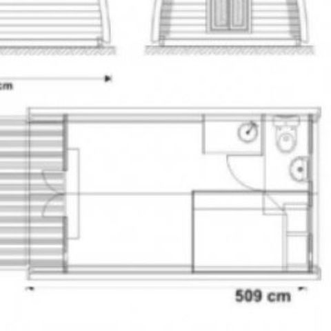 Bungalow 4 Personen - Bungalow Pod