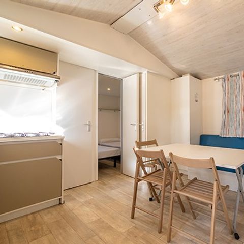 Mobilheim 6 personen - Comfort | 3 Zi. | 6 Pers. | Erhöhte Terrasse | Clim.
