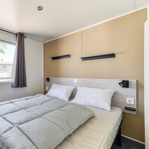 Mobilheim 4 personen - Comfort | 2 Zi. | 4 Pers. | Erhöhte Terrasse | Klim.