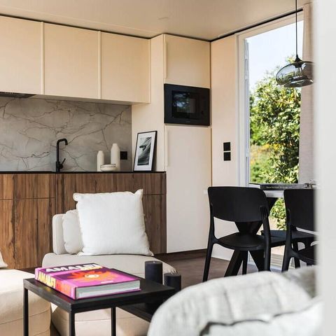 Mobilheim 6 personen - Mobilheim | Premium | 3 Schlafz. | 6 Pers. | Terrasse Lounge | Clim.