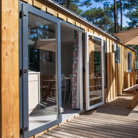 Mobilheim 8 Personen -   COTTAGE PREMIUM - Les Genêts | 6-8 Pers.