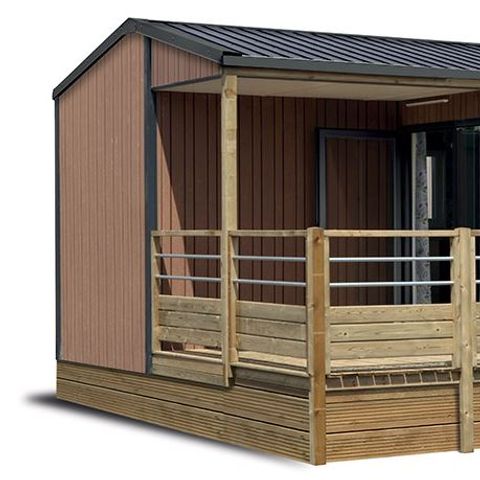 Mobilheim 4 Personen - COTTAGE PREMIUM - Les Genêts | 4 pers.