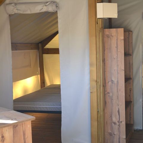 Safarizelt 4 Personen - TENTE LODGE - Les Yuccas | 4 Pers. 2 Schlafz.