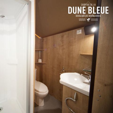 Safarizelt 5 Personen - CONFORT LODGE Victoria | 5 pers. 2 Schlafz.