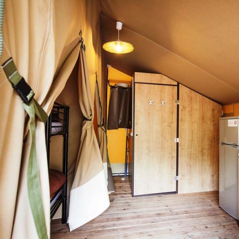 Safarizelt 5 Personen - CONFORT LODGE Victoria | 5 pers. 2 Schlafz.