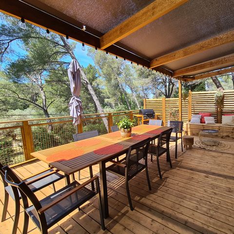 Mobilheim 8 Personen - Cottage COTE JARDIN 40m² (3 Zimmer)