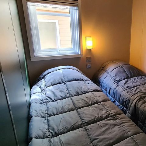 Mobilheim 6 Personen - NEW 2023 ! Cottage MAGNOLIA + jacuzzi 32m² (2 Zimmer)