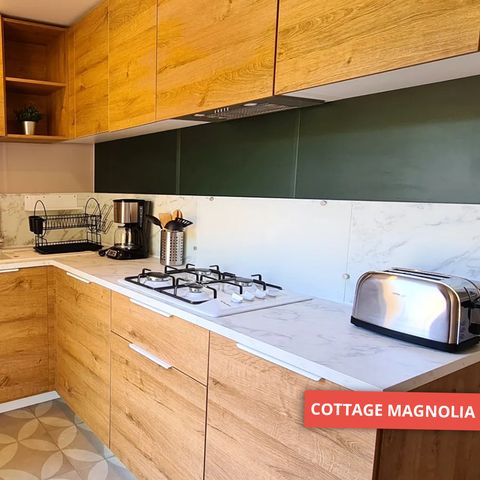 Mobilheim 5 Personen - Cottage MAGNOLIA 32m² (2 Zimmer)