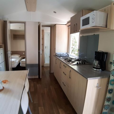 Mobilheim 5 personen - AZUR 24 m² - 2 Schlafzimmer