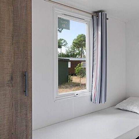 Mobilheim 4 Personen - Mobilheim | Comfort | 2 Zi. | 4 Pers. | Höhere Terrasse | 1 Bad | TV