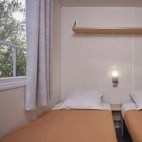 Mobilheim 6 Personen - Mobilheim | Premium | 3 Zi. | 6 Pers. | Erhöhte Terrasse | Klima.