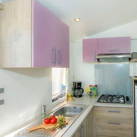 Mobilheim 4 Personen - Mobilheim | Classic | 2 Zi. | 4 Pers. | Erhöhte Terrasse