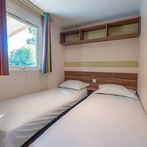 Mobilheim 6 personen - Mobilheim | Classic | 3 Schlafz. | 6 Pers. | Erhöhte Terrasse | TV