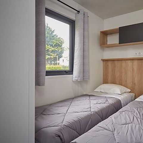 Mobilheim 6 personen - Mobilheim | Premium Exclusive | 3 Zi. | 6 Pers. | Erhöhte Terrasse | Klimaanlage | TV