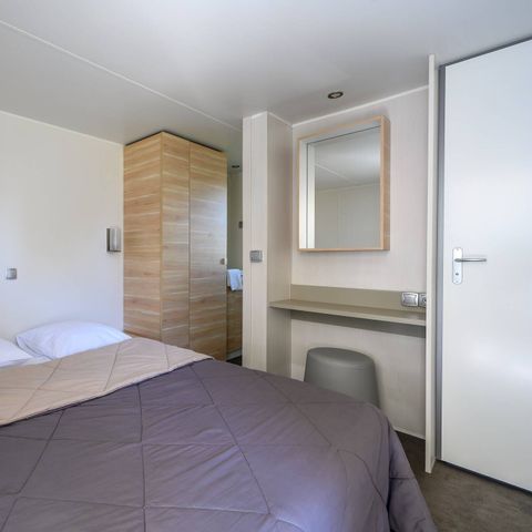 Mobilheim 4 personen - Mobilheim | Ultimate | 2 Schlafz. | 4 Pers. | Hochterrasse | 2 Bäder | Klimaanlage | TV