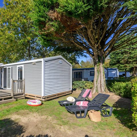 Mobilheim 4 Personen - Mobilheim | Ultimate | 2 Schlafz. | 4 Pers. | Hochterrasse | 2 Bäder | Klimaanlage | TV
