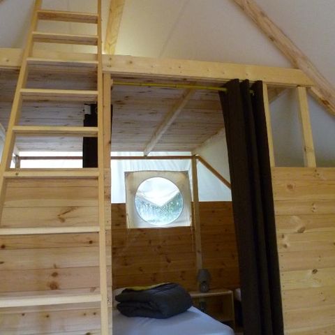 SafariZelt 6 Personen - WOODY TRAPPER Ohne Sanitäranlagen